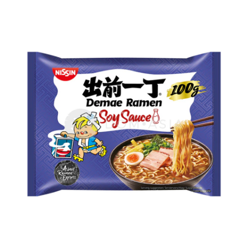 Zupa błyskawiczna ramen o smaku sojowym NISSIN 100g